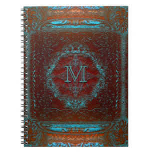 Giadeen Vintage Monogram Notebook
