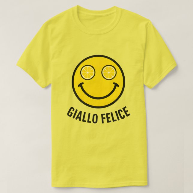 Giallo Felice T-Shirt (Design Front)