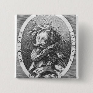 Giambattista Marino 15 Cm Square Badge