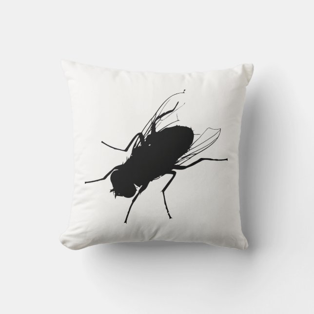 Gian Fly Graffiti Stencil Street Art Cushion Gift (Front)