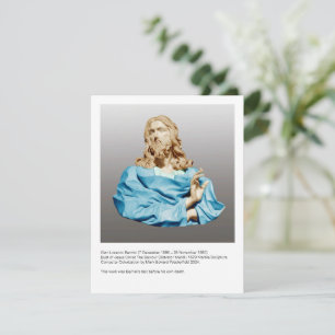 Gian Lorenzo Bernini Bust of Christ 1679 Card