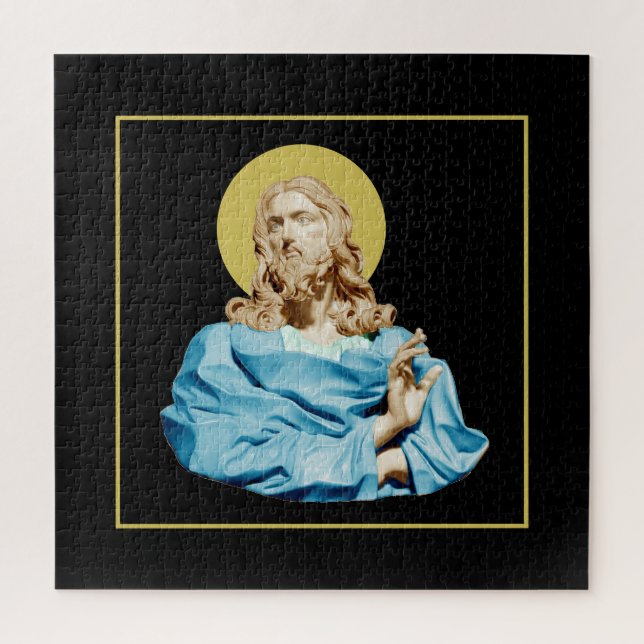 Gian Lorenzo Bernini Bust of Christ 1679  Jigsaw Puzzle (Vertical)