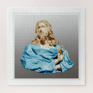Gian Lorenzo Bernini Bust of Christ 1679 Jigsaw Puzzle