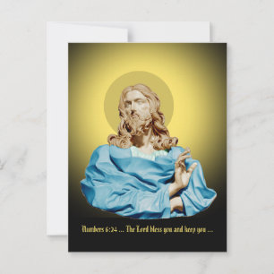 Gian Lorenzo Bernini Bust of Christ 1679 Postcard