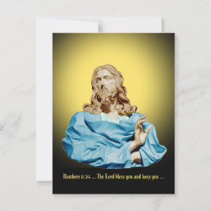 Gian Lorenzo Bernini Bust of Christ 1679 Postcard