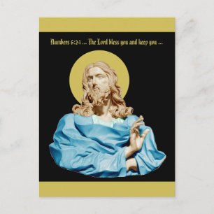 Gian Lorenzo Bernini Bust of Christ 1679 Postcard