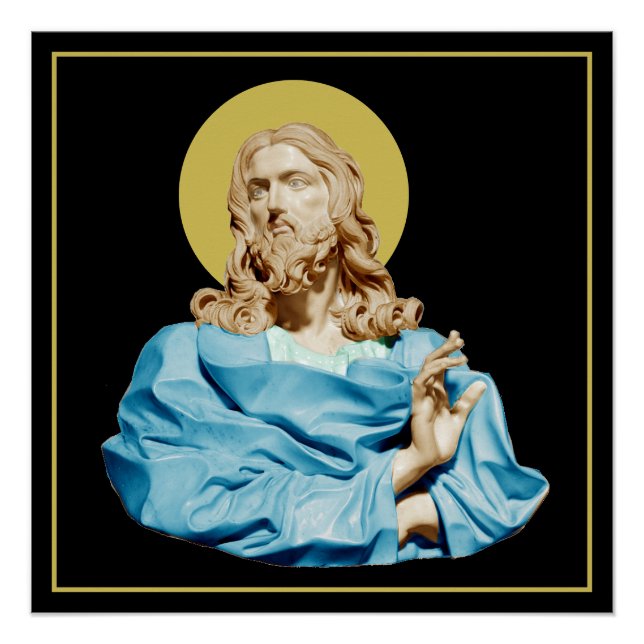 Gian Lorenzo Bernini Bust of Christ 1679  Poster (Front)