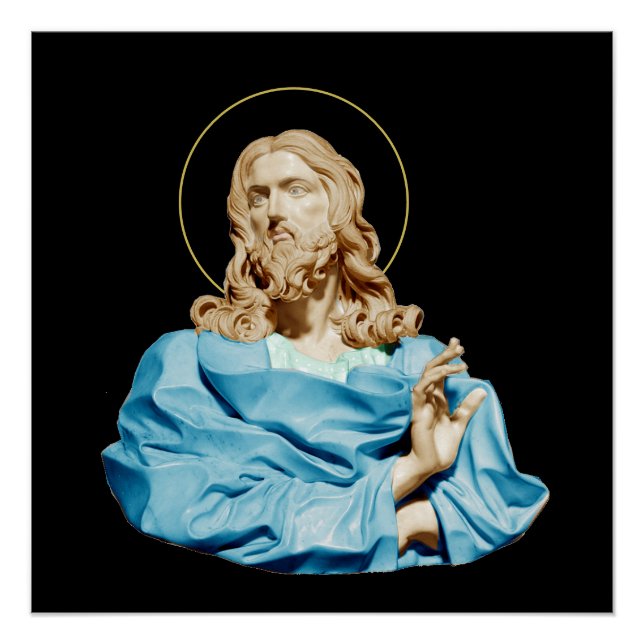 Gian Lorenzo Bernini Bust of Christ 1679  Poster (Front)