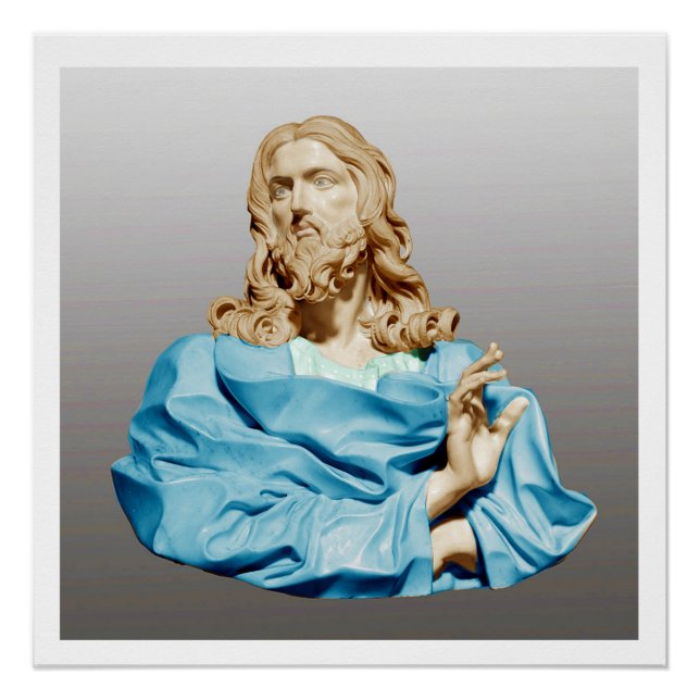 Gian Lorenzo Bernini Bust of Christ 1679  Poster (Front)