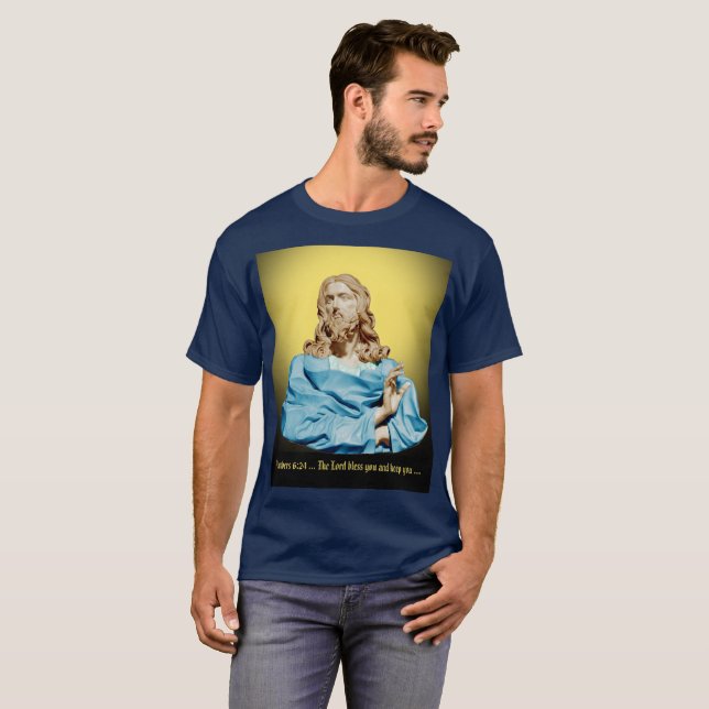 Gian Lorenzo Bernini Bust of Christ 1679 T-Shirt (Front Full)
