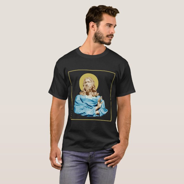 Gian Lorenzo Bernini Bust of Christ 1679  T-Shirt (Front Full)