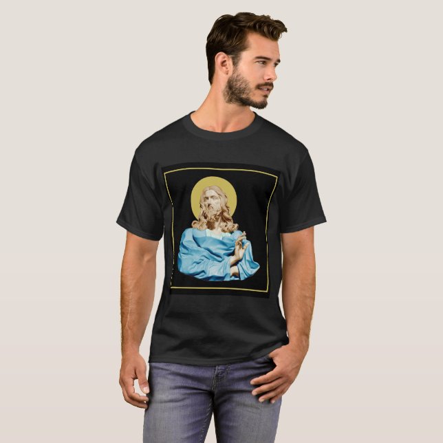 Gian Lorenzo Bernini Bust of Christ 1679  T-Shirt (Front Full)