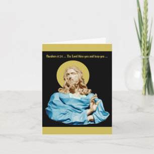 Gian Lorenzo Bernini Bust of Christ 1679 Thank You Card