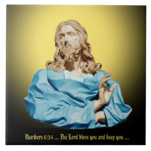 Gian Lorenzo Bernini Bust of Christ 1679 Tile
