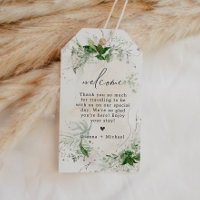 GIANNA Boho Etherial Greenery Wedding Welcome Bag