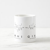 Gianni peptide name mug (Center)