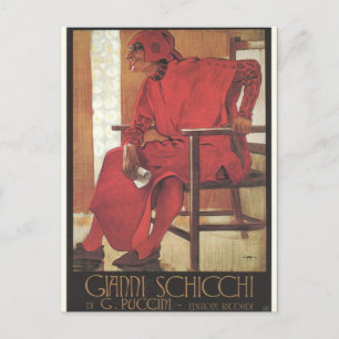 Gianni Schicchi Poster (Puccini) Postcard
