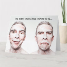 Giant 50th Birthday Card for Husband (G Version)