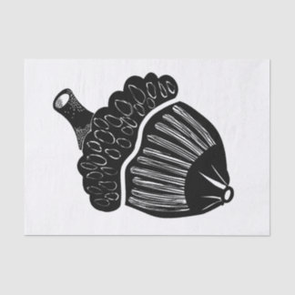 Giant Acorn Tissue Paper