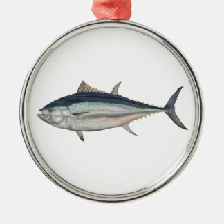 Giant Atlantic Bluefin Tuna Realistic Hat Metal Tree Decoration