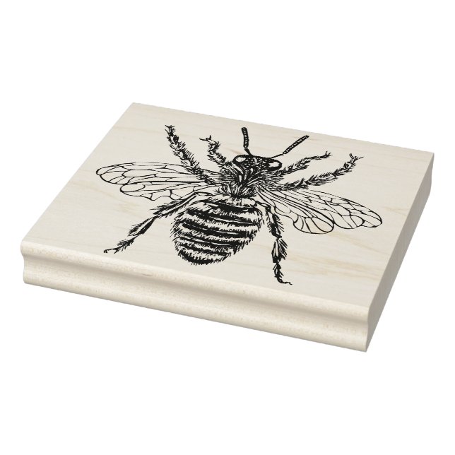 Giant Bee Rubber Stamp (Stamp)