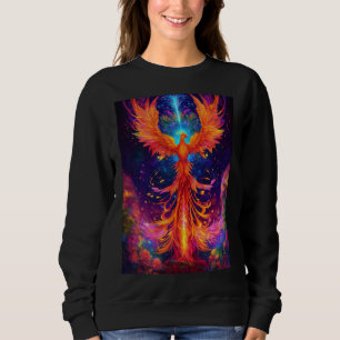 giant bird art in magical form sweatshirt