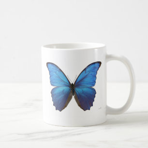 Giant Blue Morpho Butterfly Coffee Mug