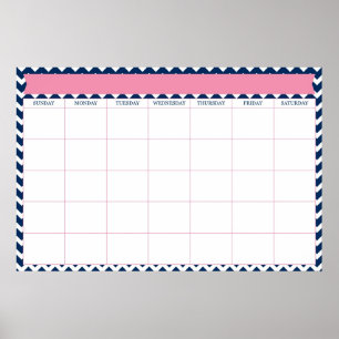 Giant Calendar Poster