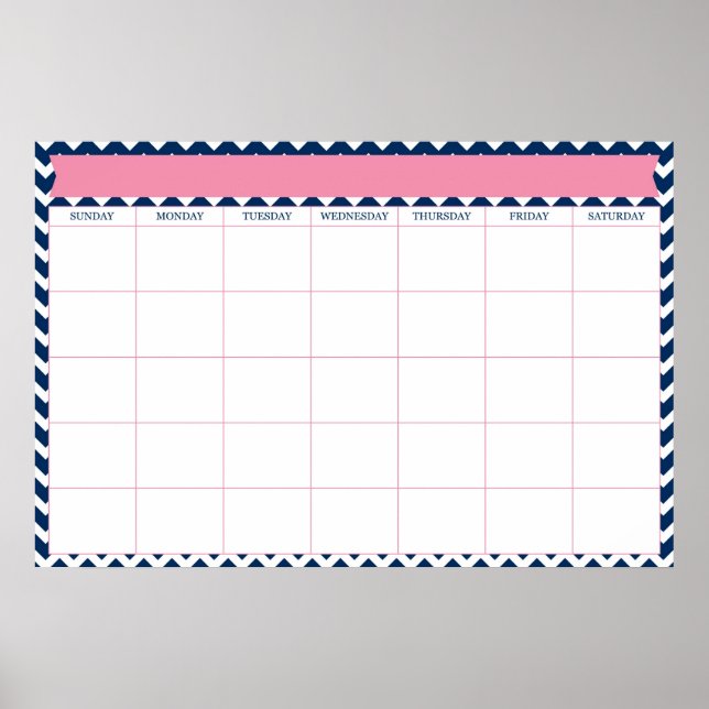 Giant Calendar Poster (Front)