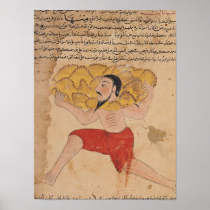 Giant Carrying Mountains Poster