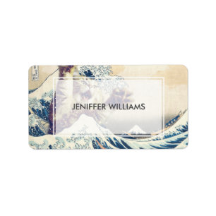 Giant Cat Wave – The Great Wave off Kanagawa Label