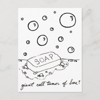 Giant Cell Tumour postcard