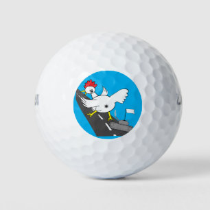 Giant Chicken! Golf Balls