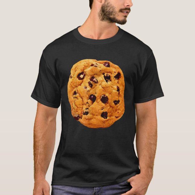 Giant Chocolate Chip Cookie  T-Shirt (Front)