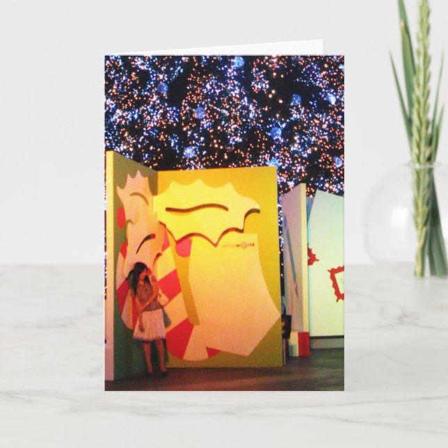 Giant Christmas Card in Bangkok, Thailand (Front)