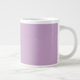 Giant Coffee Mug in Soft Pastel Lilac Shade