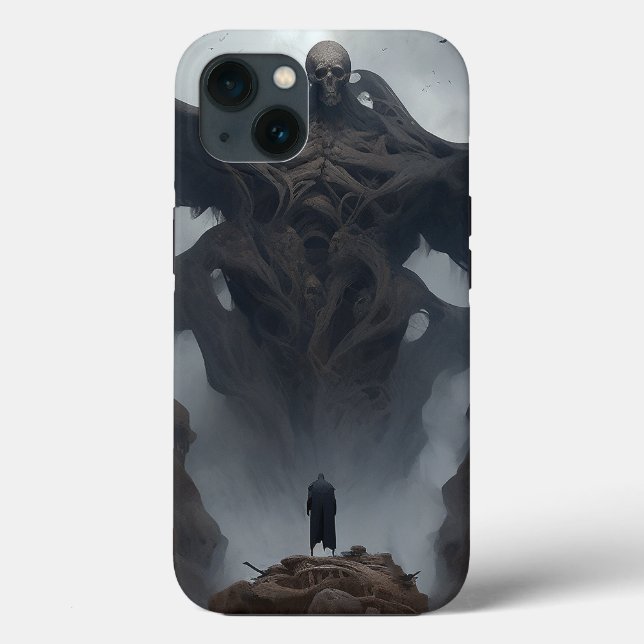 Giant Demon Creature Dark Fantasy Horror Case-Mate iPhone Case (Back)