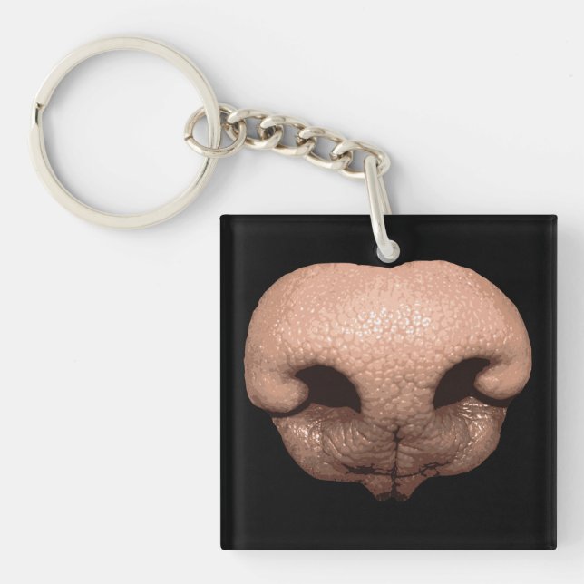 Giant Dog Nose Key Ring (Front)