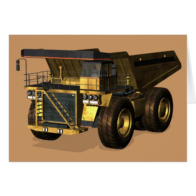 Giant Dump Truck (Front Horizontal)