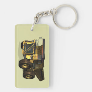 Giant Dump Truck Key Ring