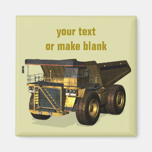 Giant Dump Truck Magnet