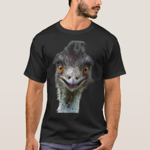 Giant Emu Face Emu T-Shirt