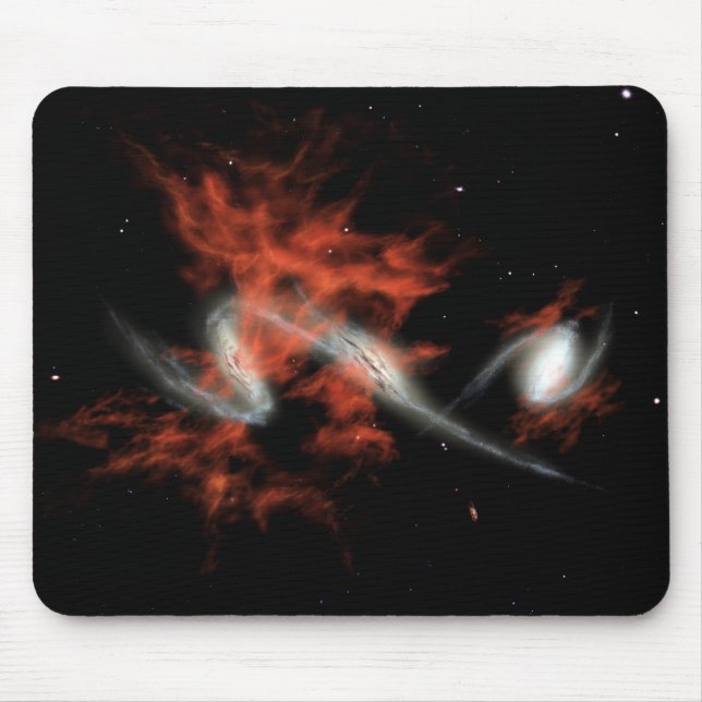 Giant galactic blobs mouse mat (Front)
