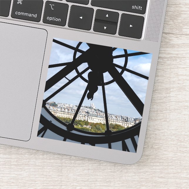 Giant glass clock at the Musée d'Orsay - Paris (Detail)