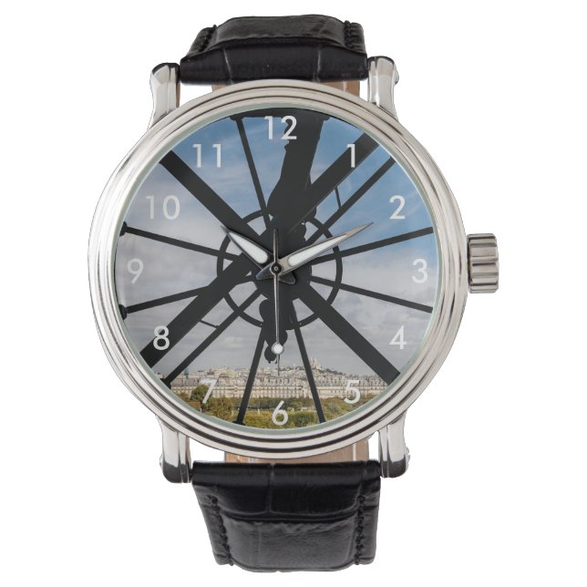 Giant glass clock at the Musée d'Orsay - Paris Watch (Front)