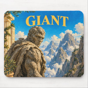 Giant, Gothic Fantasy Monster Mouse Mat