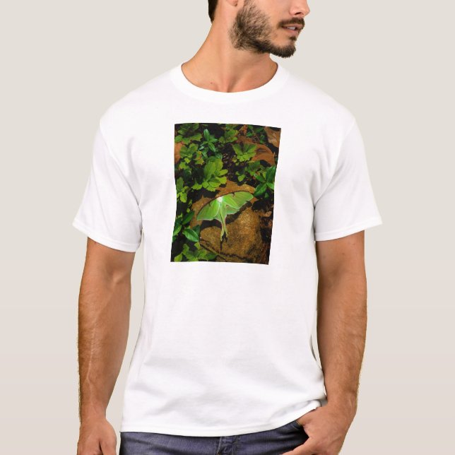 Giant Green Luna moth T-Shirt (Front)