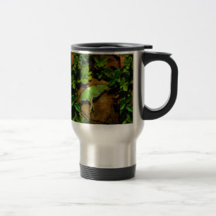 Giant Green Luna moth Travel Mug