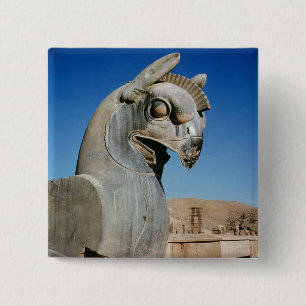 Giant griffin, Persian, c.516-465 BC 15 Cm Square Badge