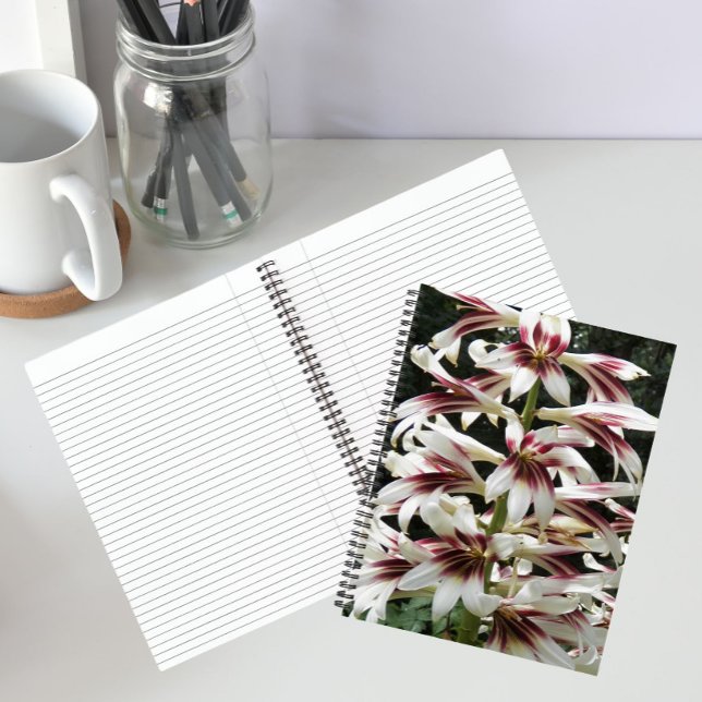 Giant Himalayan Lilies Floral Notebook (In Situ)